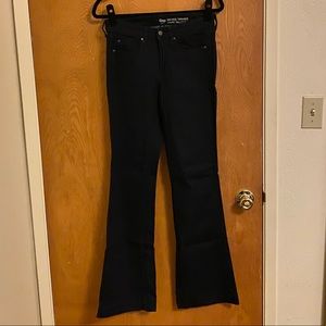 Gap Mid Rise Trouser Dark Wash